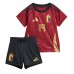 Echipament fotbal Belgia Johan Bakayoko #19 Tricou Acasa European 2024 pentru copii maneca scurta (+ Pantaloni scurti)